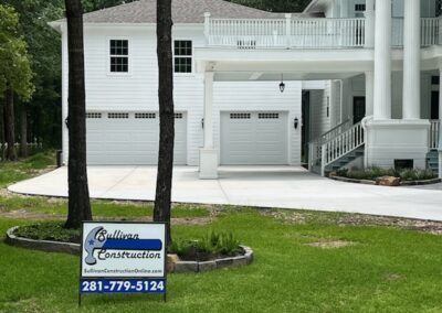 Two-Story Garage Addition with Finished Living Space